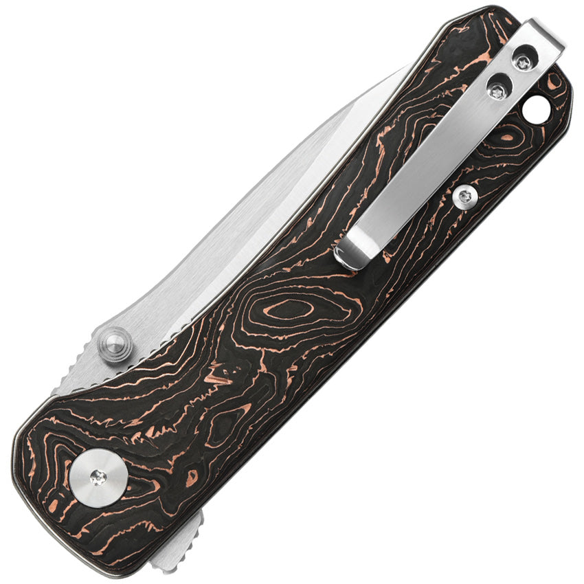 QS131T QSP Hawk Linerlock Copper Foil CF