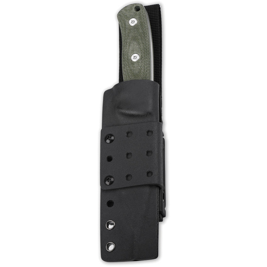 QS134C Bison Fixed Blade Green