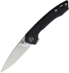 QS135A Leopard Linerlock CF
