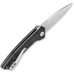 QS135B QSP Leopard Linerlock Black