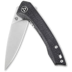 QS135B QSP Leopard Linerlock Black