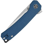 QS139B QSP Osprey Linerlock Blue Micarta