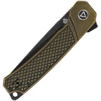QS139D2 QSP Osprey Linerlock Brass Black