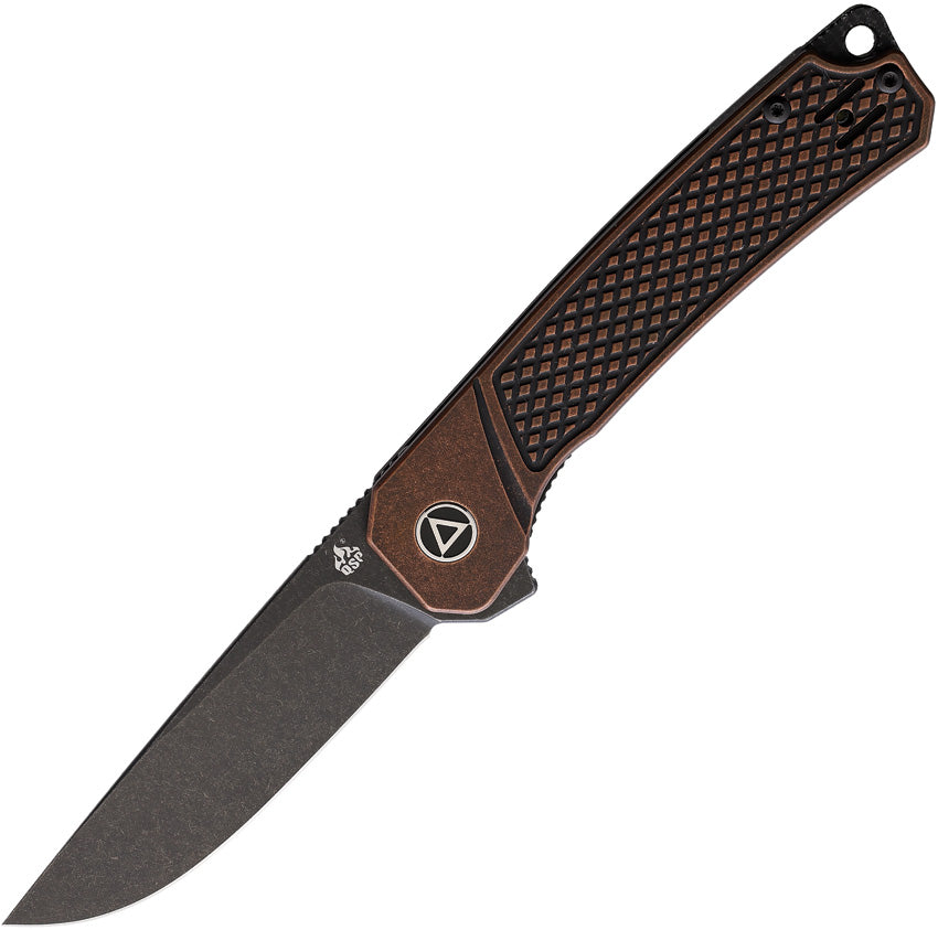 QS139E2 Osprey Linerlock Copper Black