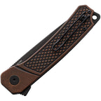 QS139E2 Osprey Linerlock Copper Black