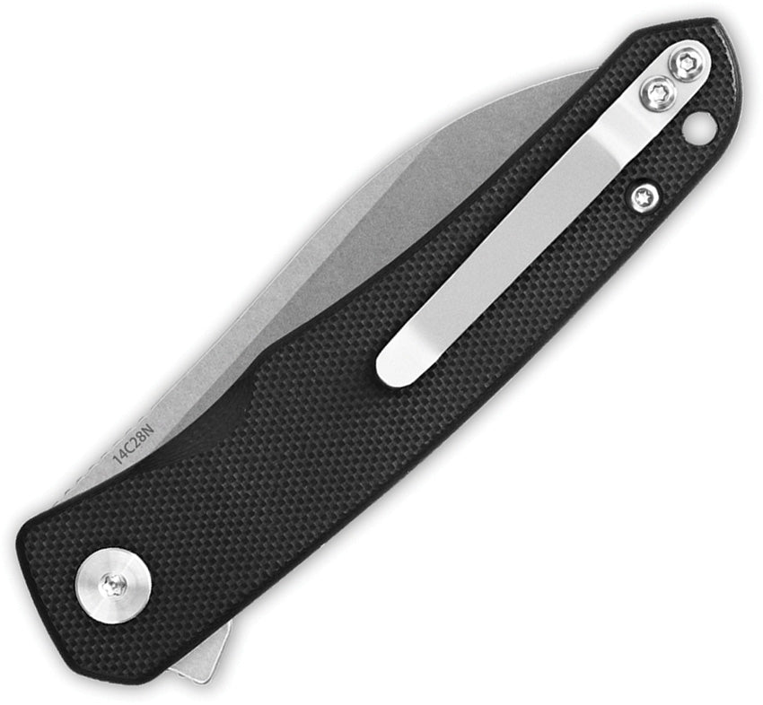QS140C1 QSP Otter Linerlock Black G10