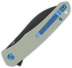 QS140D2 QSP Otter Linerlock Black Jade