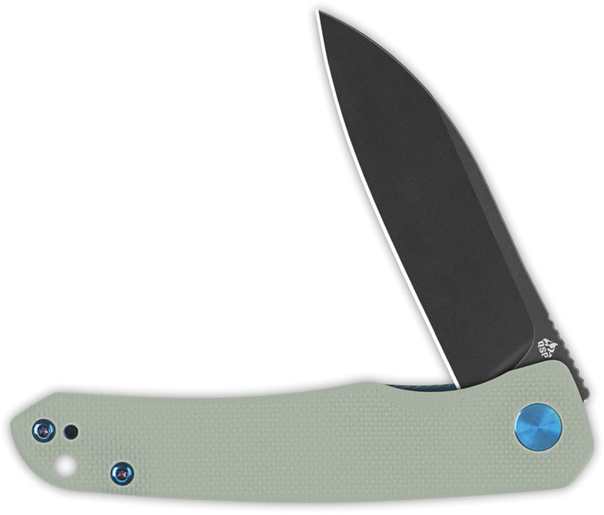 QS140D2 QSP Otter Linerlock Black Jade