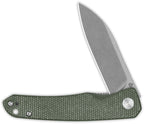 QS140E1 QSP Otter Linerlock Green Micarta