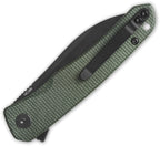 QS140E2 QSP Otter Linerlock Green Micarta