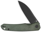 QS140E2 QSP Otter Linerlock Green Micarta