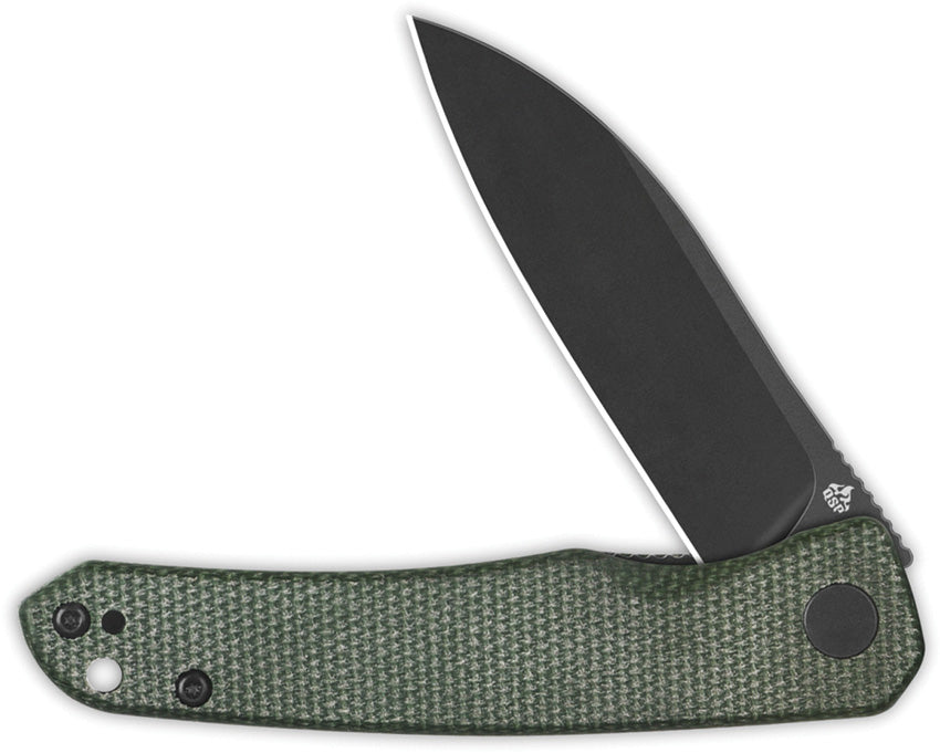 QS140E2 QSP Otter Linerlock Green Micarta