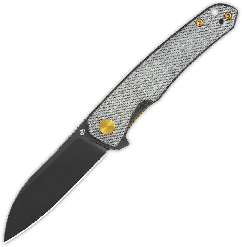 QS140F2 QSP Otter Linerlock Denim Micarta