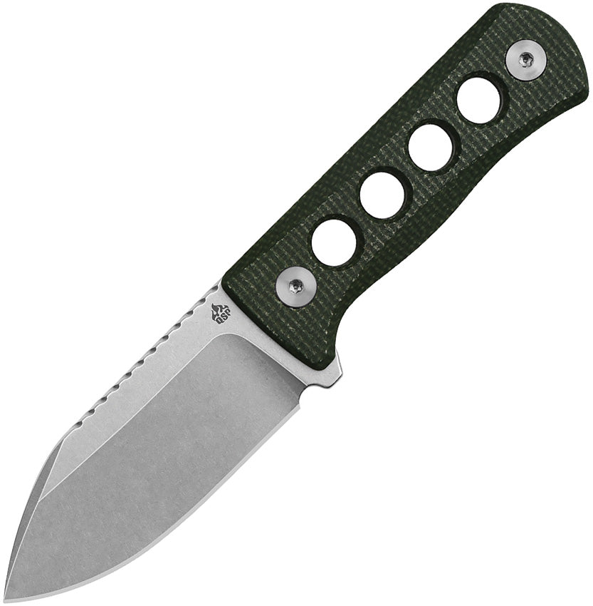 QS141C1 QSP Canary Neck Knife Green