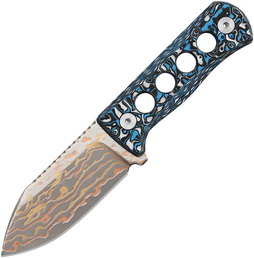 QS141G QSP Canary Neck Knife Copper Dam