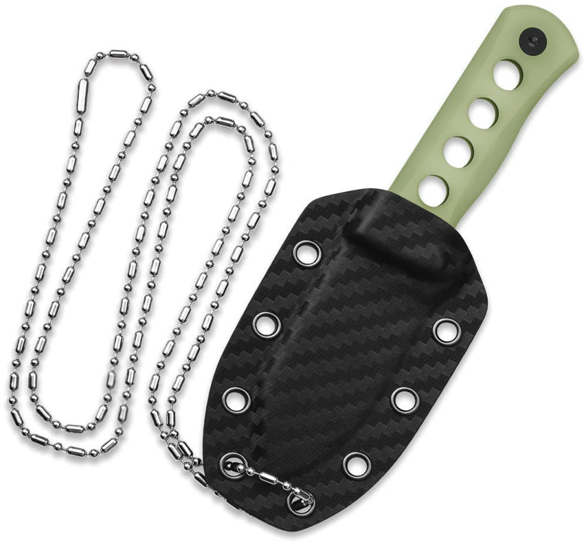 QS141K2 QSP Canary Neck Knife BSW GITD