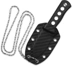 QS141M QSP Canary Neck Knife Grn GITD