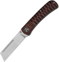 QS142D Hedgehog Slip Joint Red CF