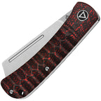 QS142D Hedgehog Slip Joint Red CF