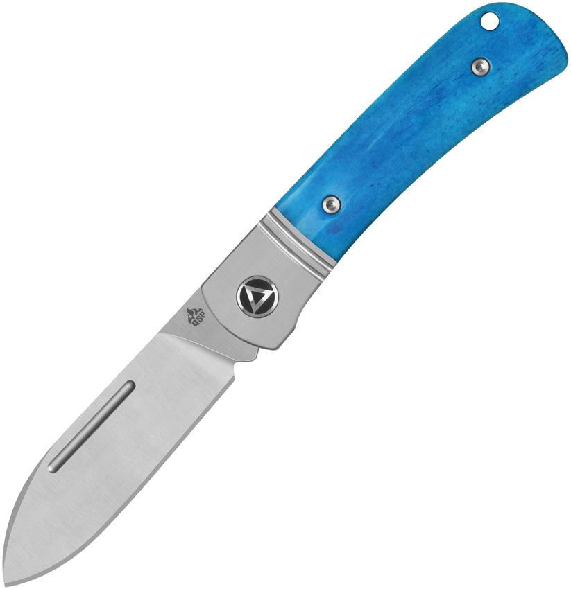 QS142SPD QSP Hedgehog Slip Joint Blue Bone