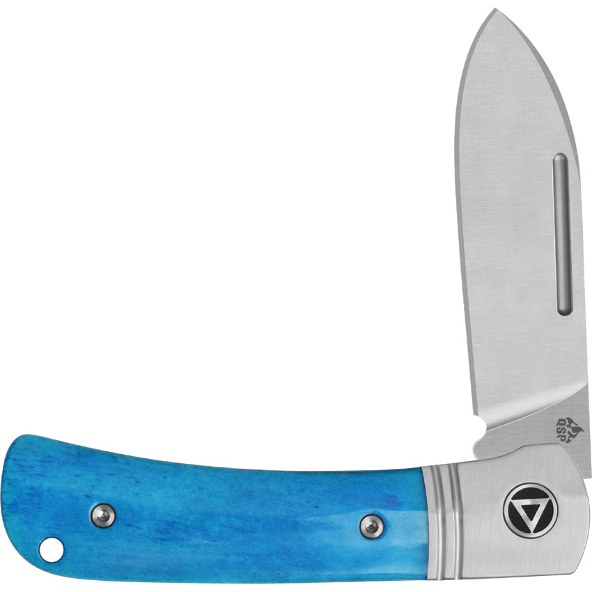 QS142SPD QSP Hedgehog Slip Joint Blue Bone
