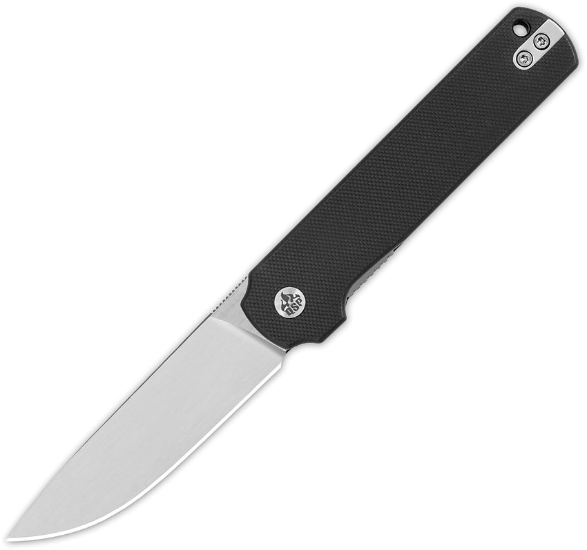 QS144A QSP Lark Linerlock Black G10