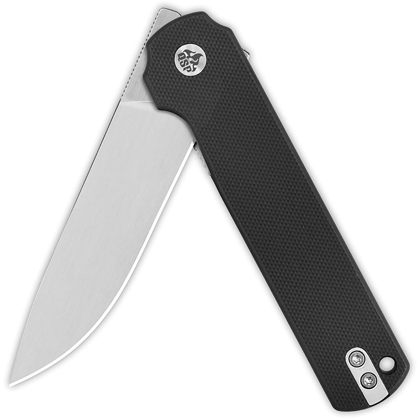 QS144A QSP Lark Linerlock Black G10