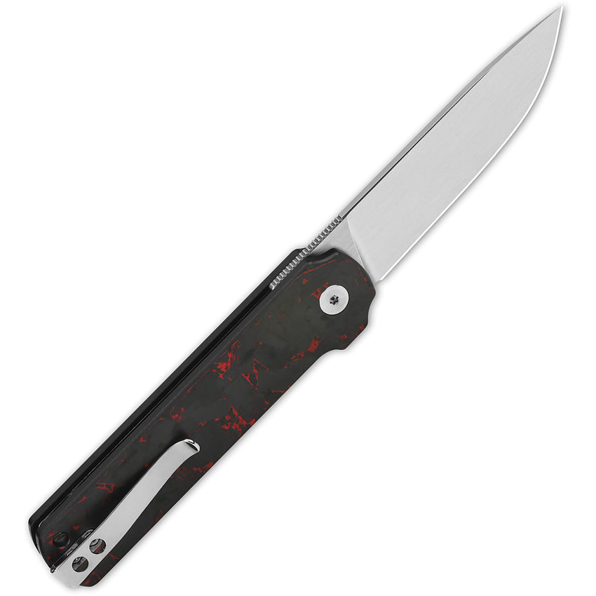 QS144D QSP Lark Linerlock Red/Blk CF