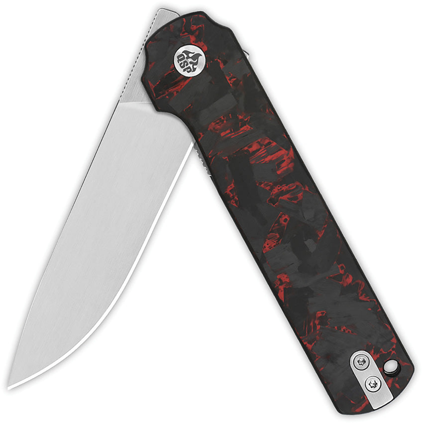 QS144D QSP Lark Linerlock Red/Blk CF