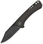 QS145A2 QSP Kestrel Linerlock Brown Mic