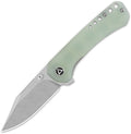 QS145B1 QSP Kestrel Linerlock Jade G10