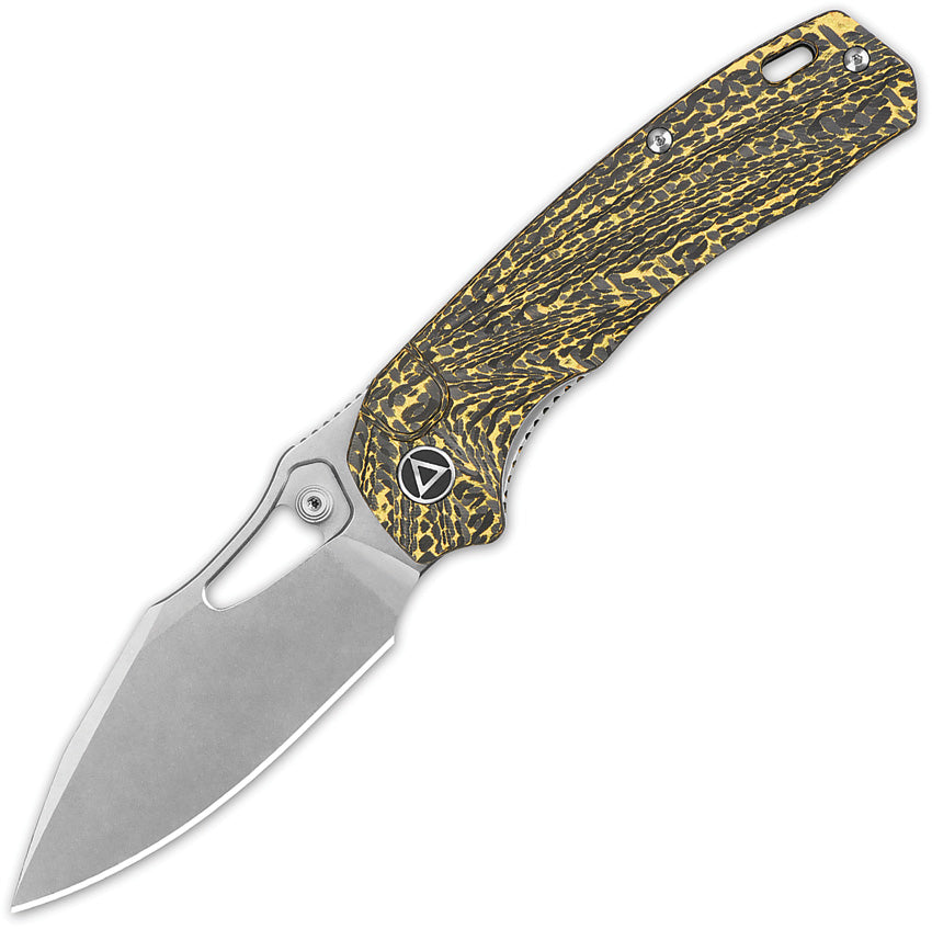 QS146A1 Hornbill Linerlock Golden CF