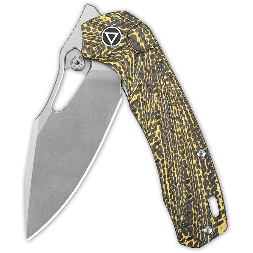 QS146A1 Hornbill Linerlock Golden CF