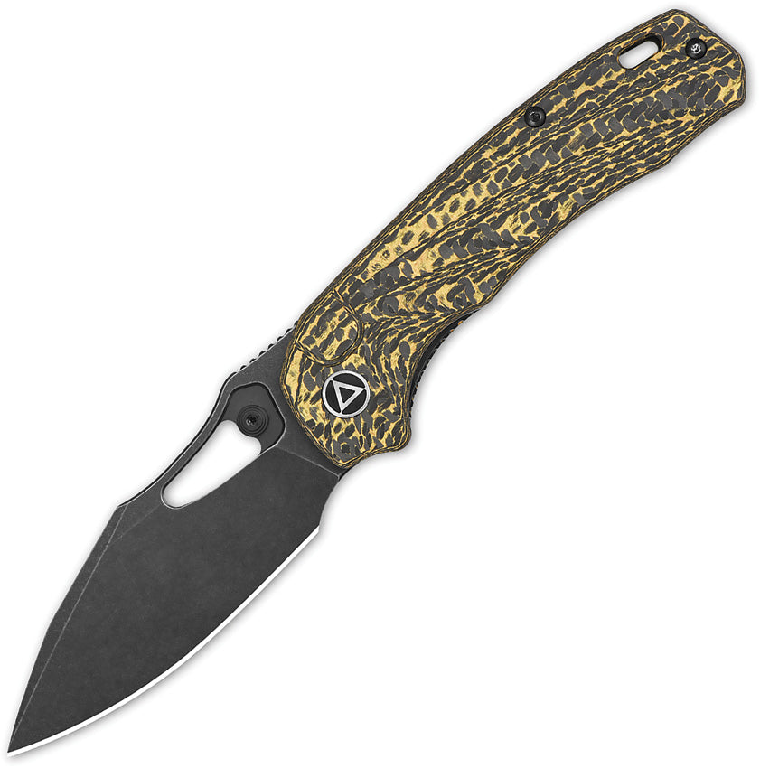 QS146A2 QSP Hornbill Linerlock Golden CF