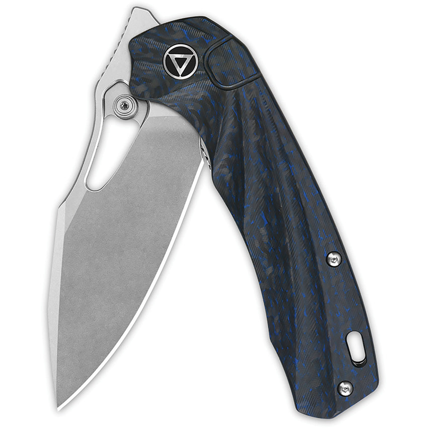 QS146B1 QSP Hornbill Linerlock Blue CF