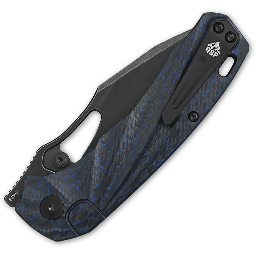QS146B2 QSP Hornbill Linerlock Blue CF