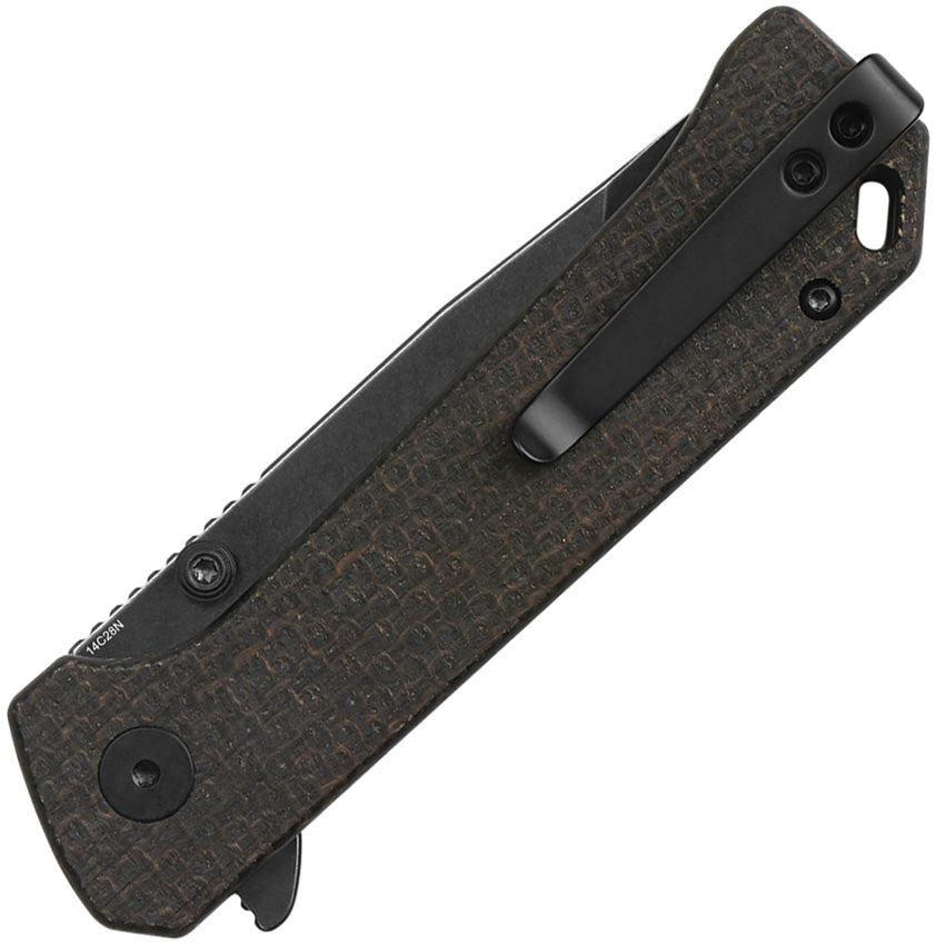 QS148A2 QSP Grebe T Button Lock Brown