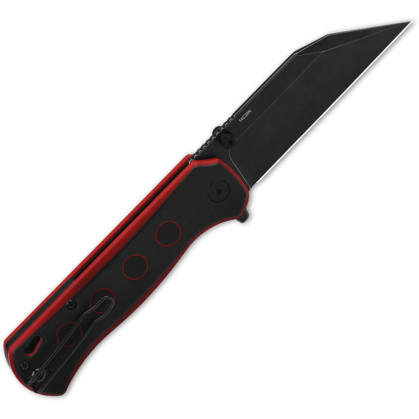 QS149A2 QSP Swordfish Button Lock Blk/Rd