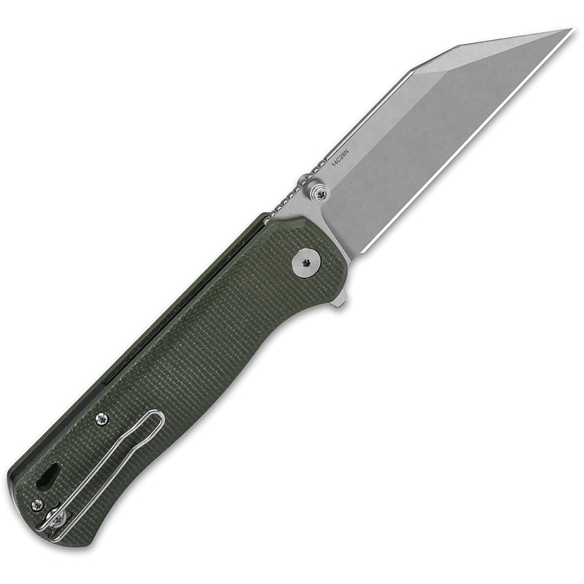 QS149B1 QSP Swordfish Button Lock Green