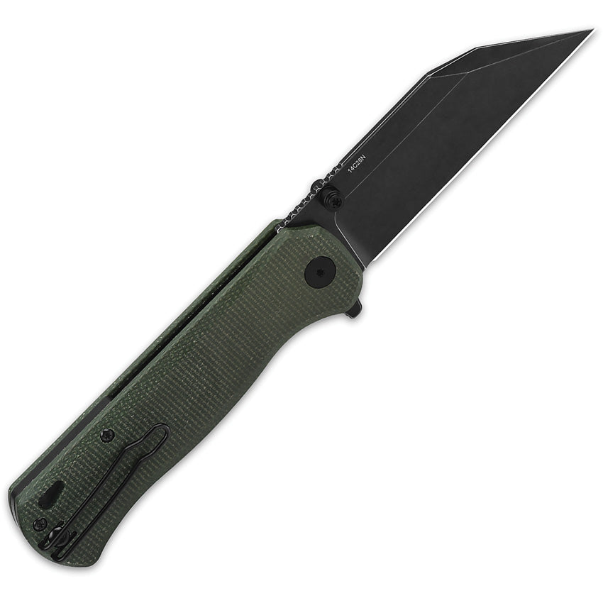 QS149B2 QSP Swordfish Button Lock Green