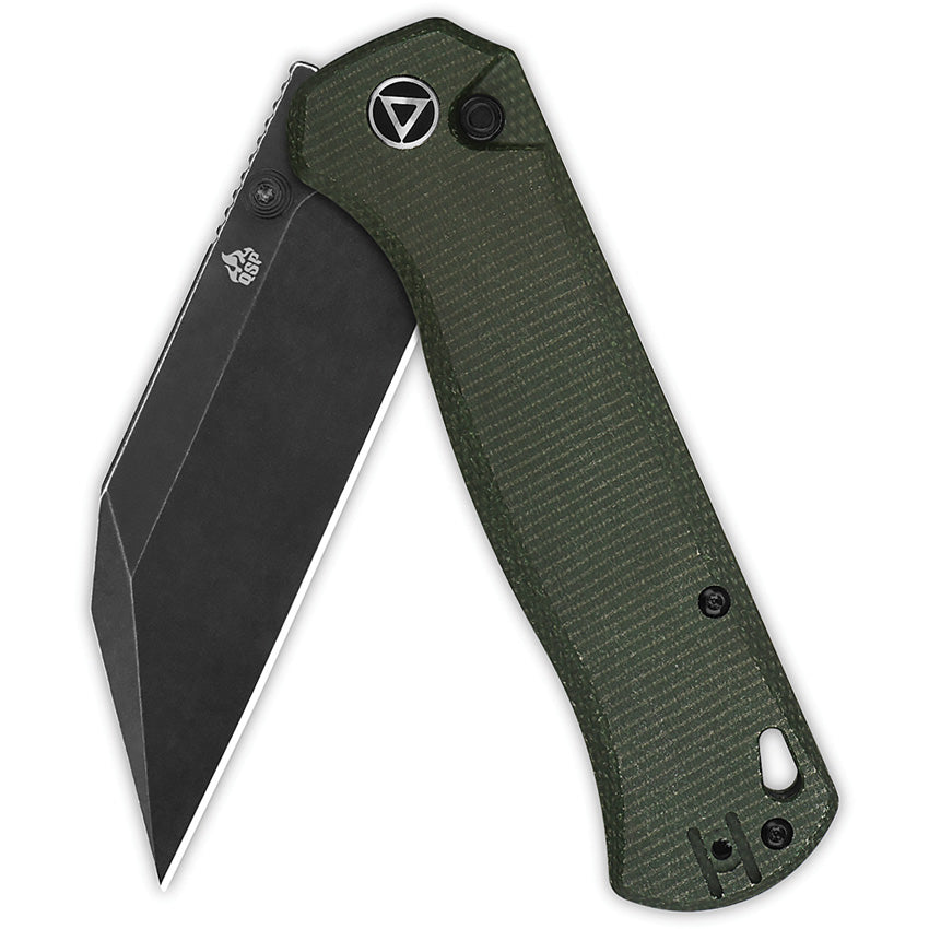 QS149B2 QSP Swordfish Button Lock Green