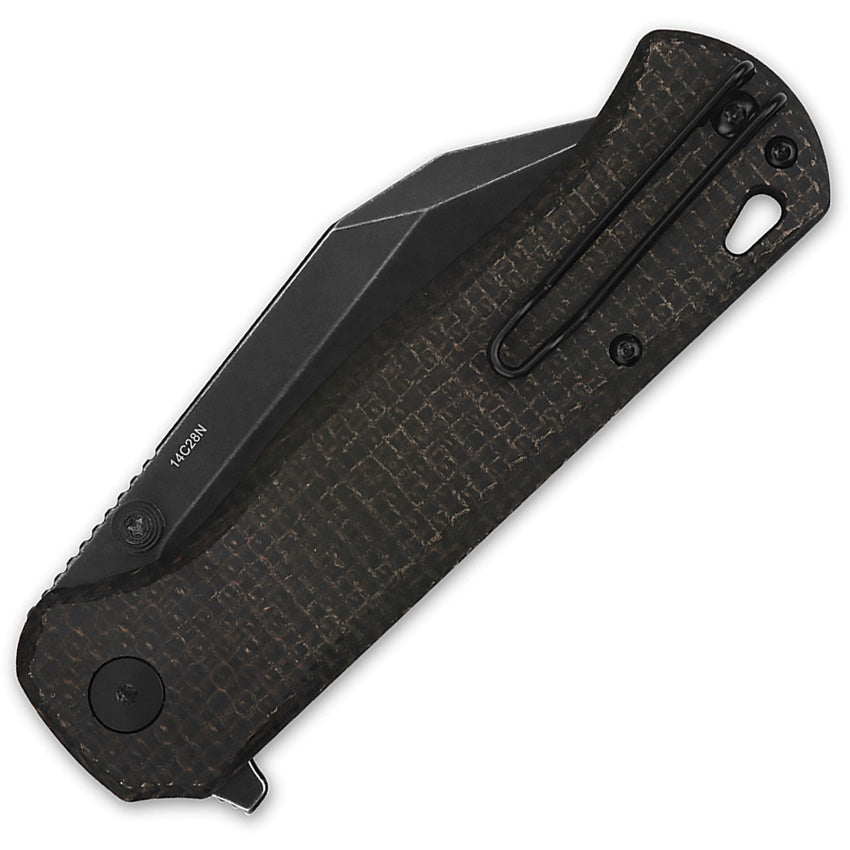 QS149C2 QSP Swordfish Button Lock Brown