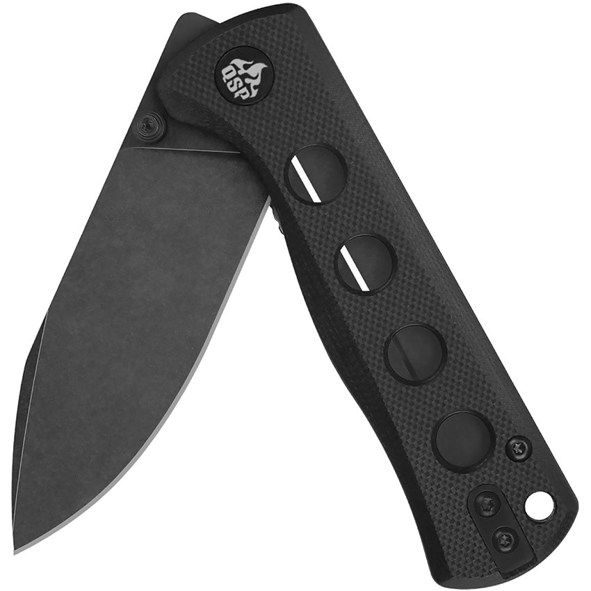 QS150A2 QSP Canary Linerlock Black G10