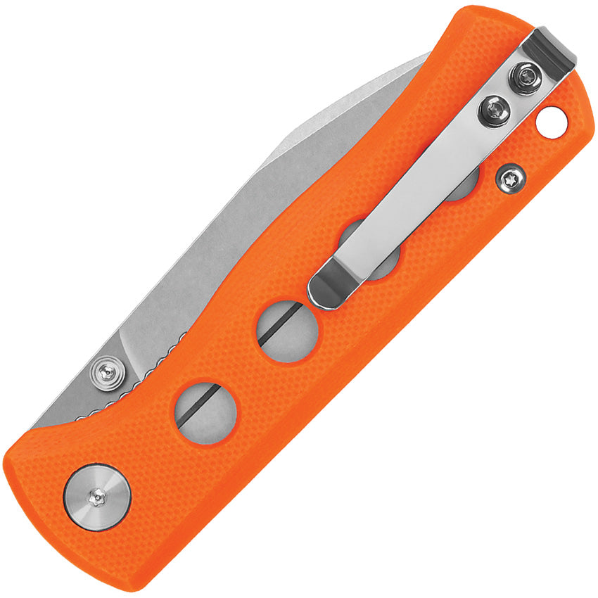 QS150B1 QSP Canary Linerlock Orange G10