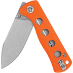 QS150B1 QSP Canary Linerlock Orange G10