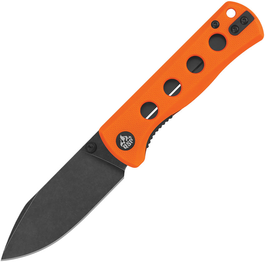 QS150B2 QSP Canary Linerlock Orange G10