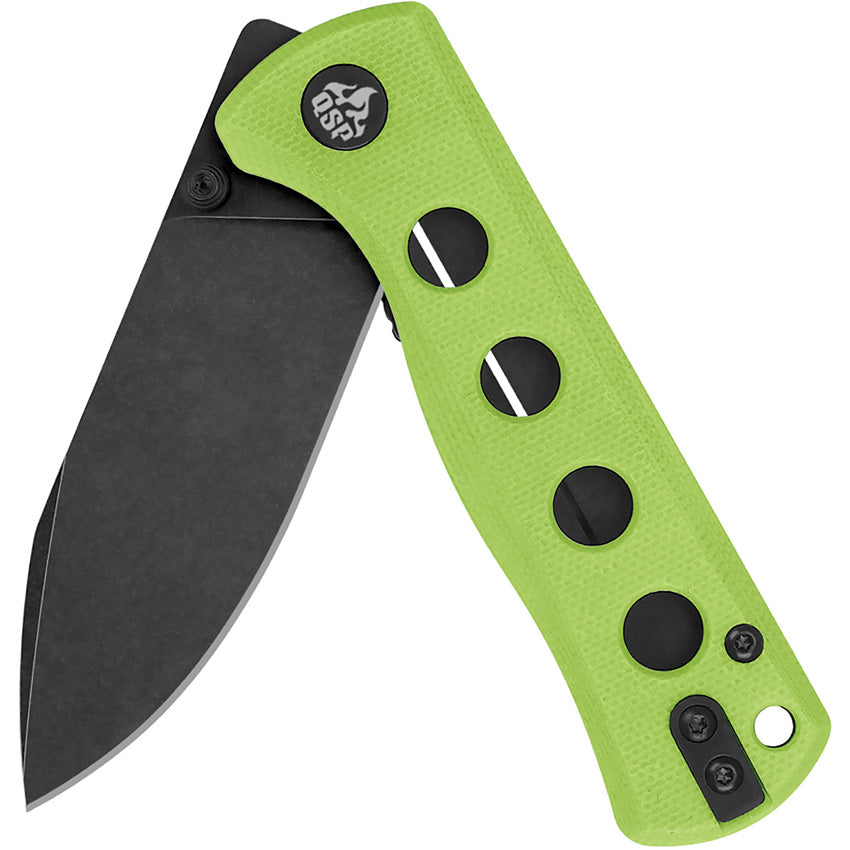 QS150C2 QSP Canary Linerlock Neon G10