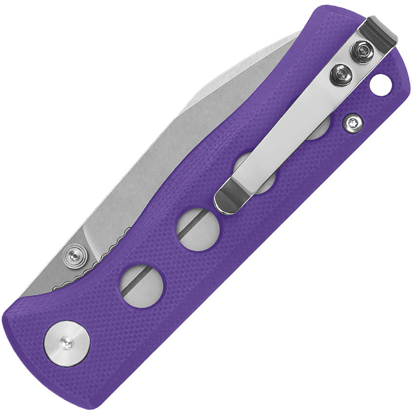 QS150D1 QSP Canary Linerlock Purple G10
