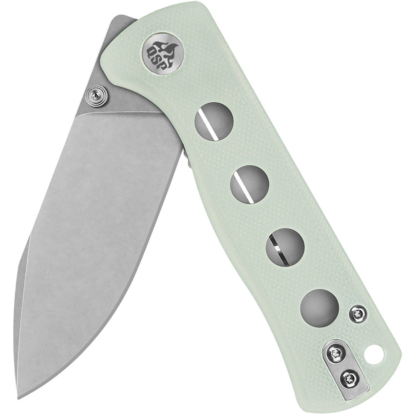 QS150E1 QSP Canary Linerlock Jade G10