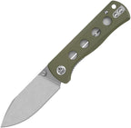 QS150F1 QSP Canary Linerlock Olive G10